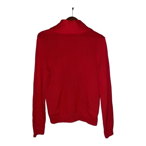 Lauren‎ Ralph Lauren Chunk Knit Sweater Preppy Academia Ivy League Women L - Picture 2 of 5